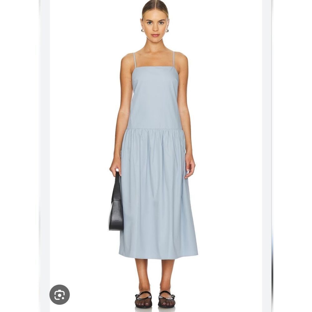 Rue Sophie Mandy Dress in Blue Fog Size Small